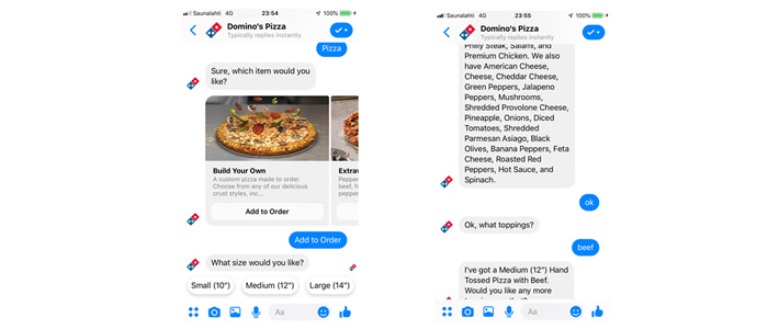 Dominos-bot-for-best-chatbot